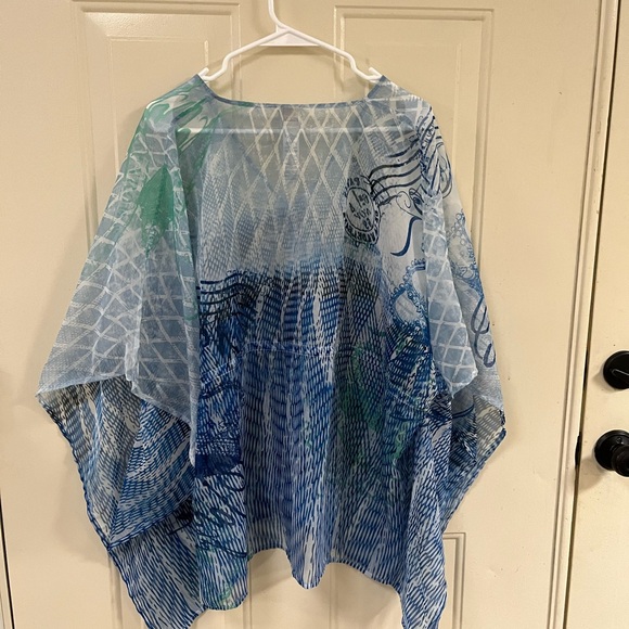 Chicos Sheer Cover Up - Picture 4 of 4